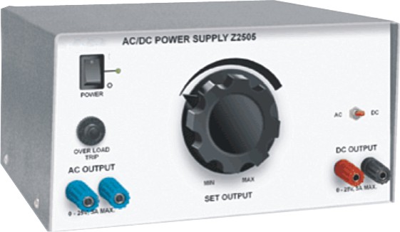 POWER SUPPLY, CONTINUOUSLY VARIABLE, 25 V